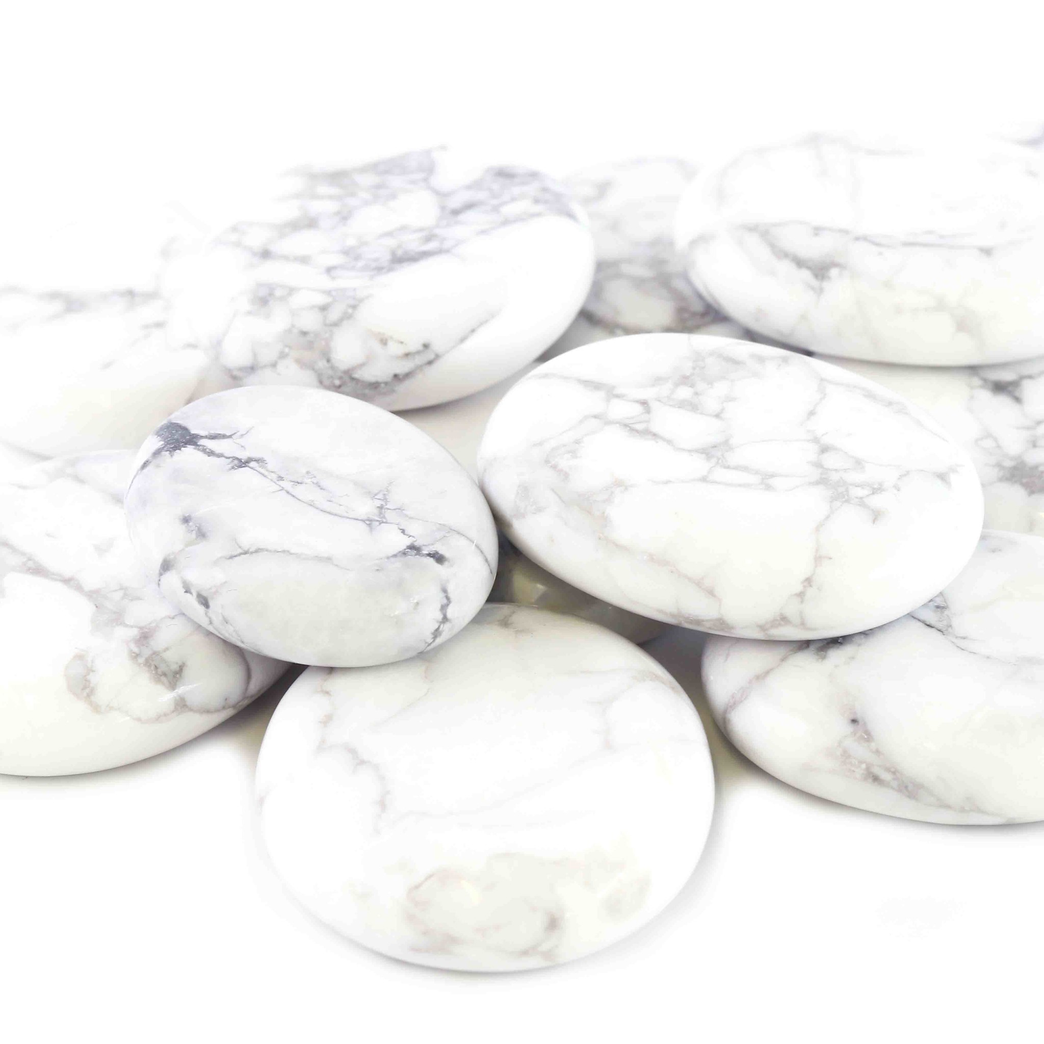 Immagine di Pietra piatta levigata in Magnesite (250g)