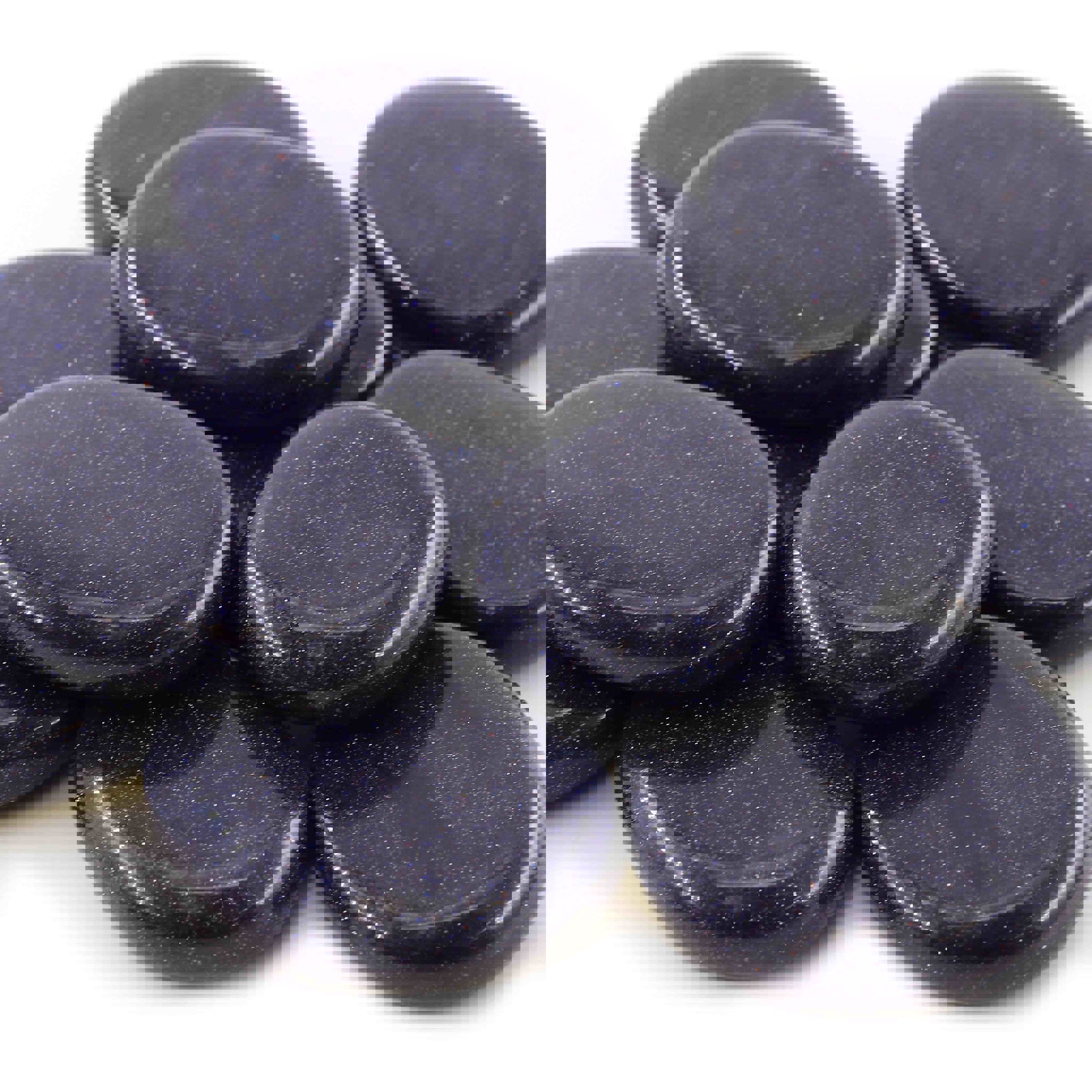 Bild von Goldfluss blau (synth.) Handschmeichler (VE: 250g)