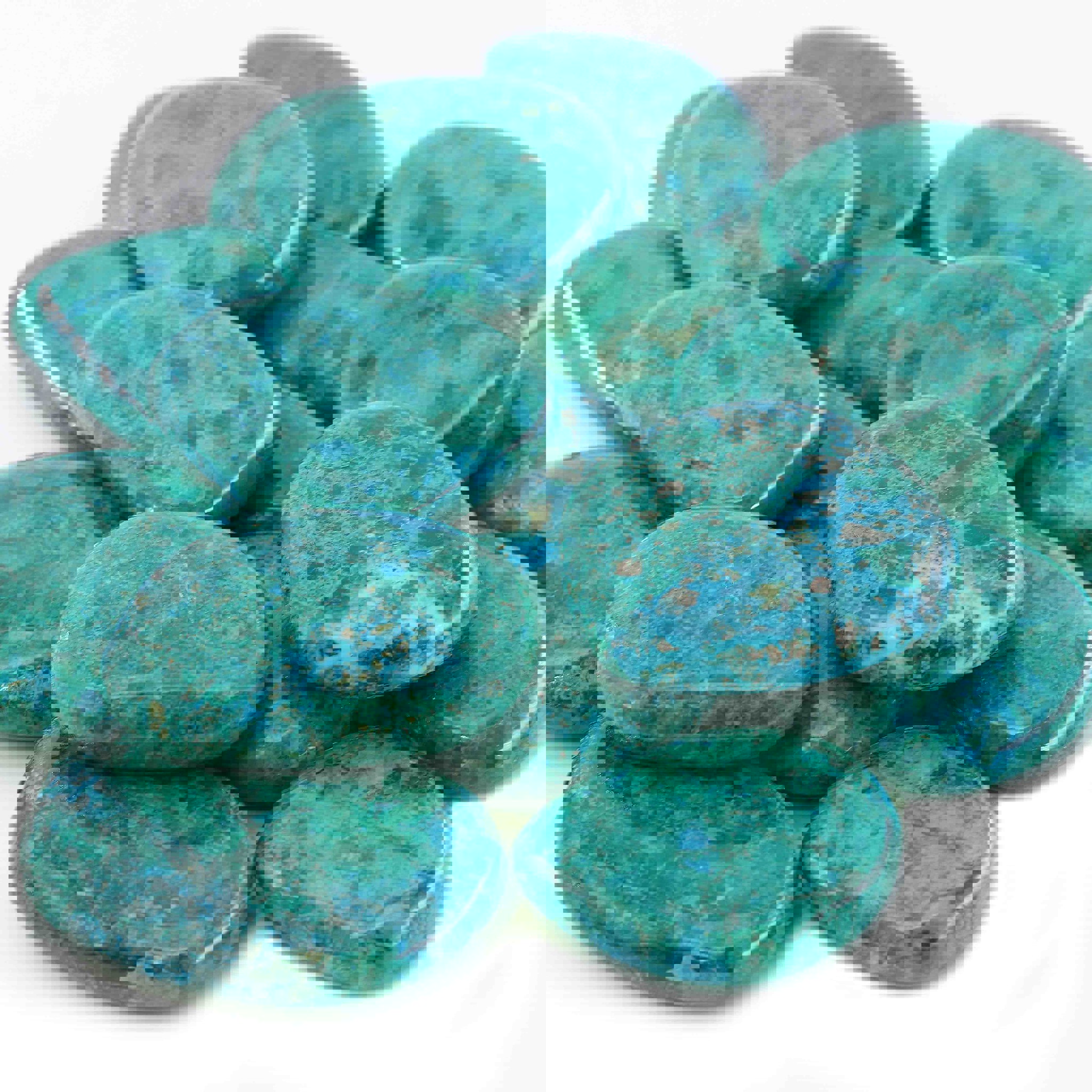 Bild von Chrysokoll Handschmeichler (VE: 250g)