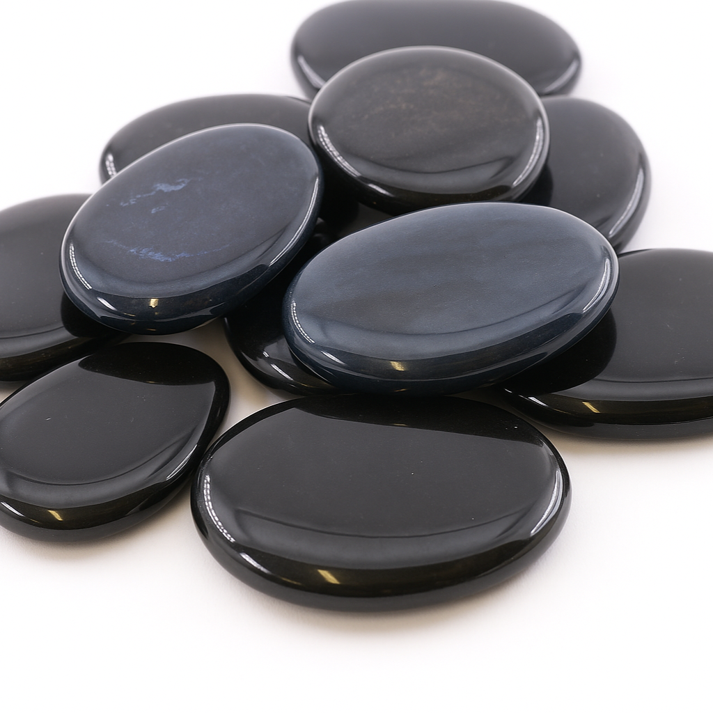 Bild von Obsidian schwarz Handschmeichler (VE: 300g)