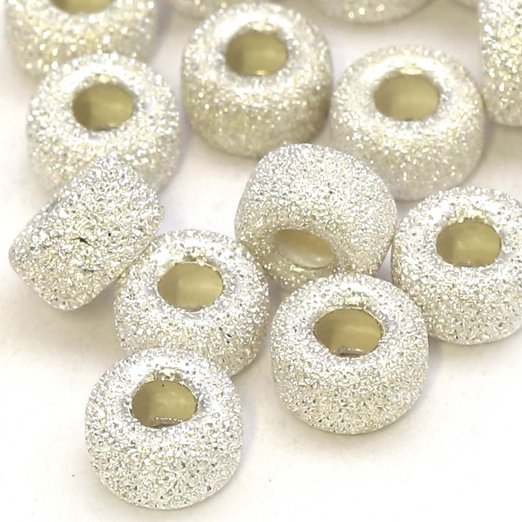 Bild von Rondellen "Laser Cut", Silber 925