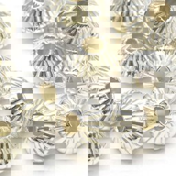 Zeige Details für Disc geriffelt 6mm, Loch 2.4mm, Silber 925 Bild von Disc geriffelt 6mm, Loch 2.4mm, Silber 925