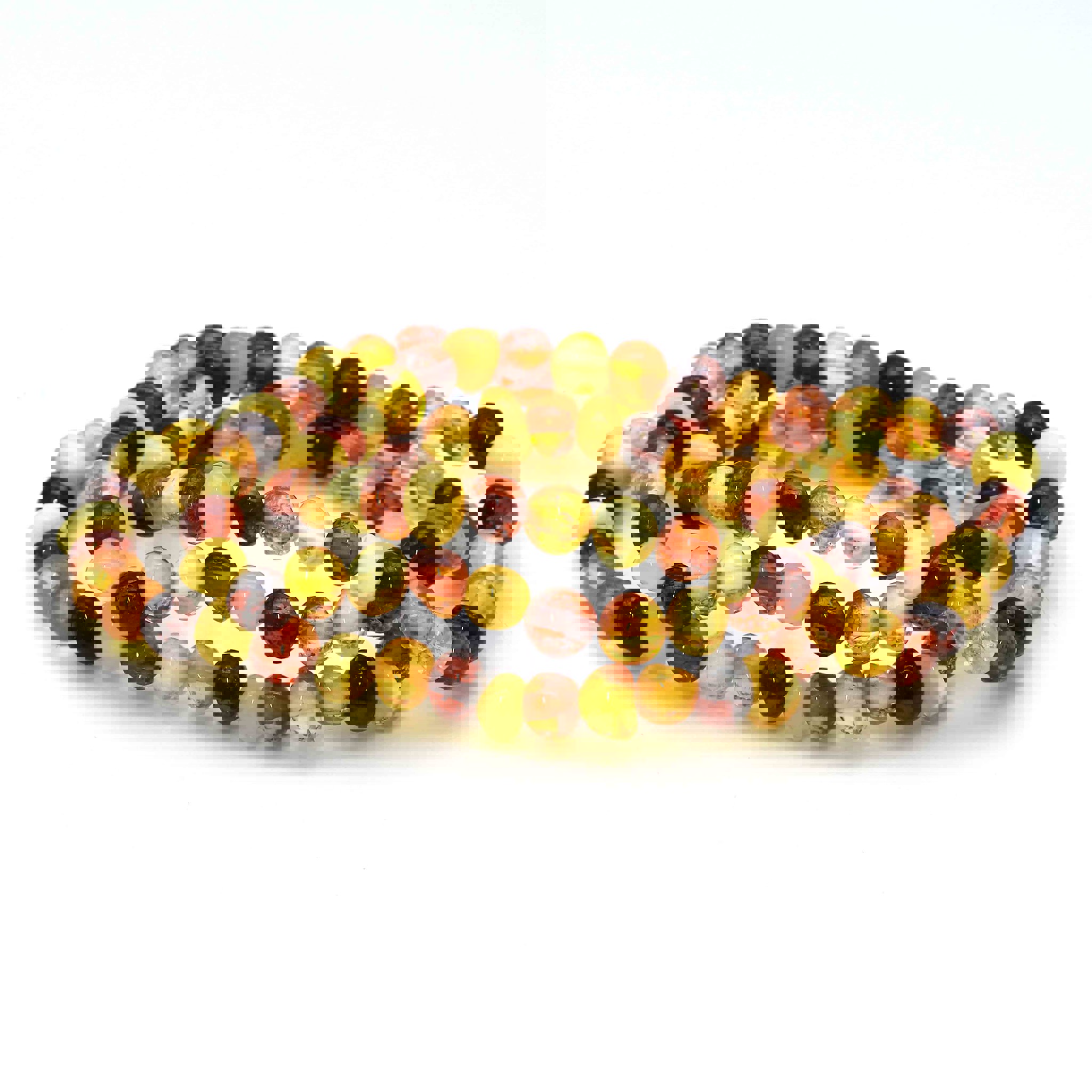 Image de Bracelet de boules d'ambre 12-13mm  