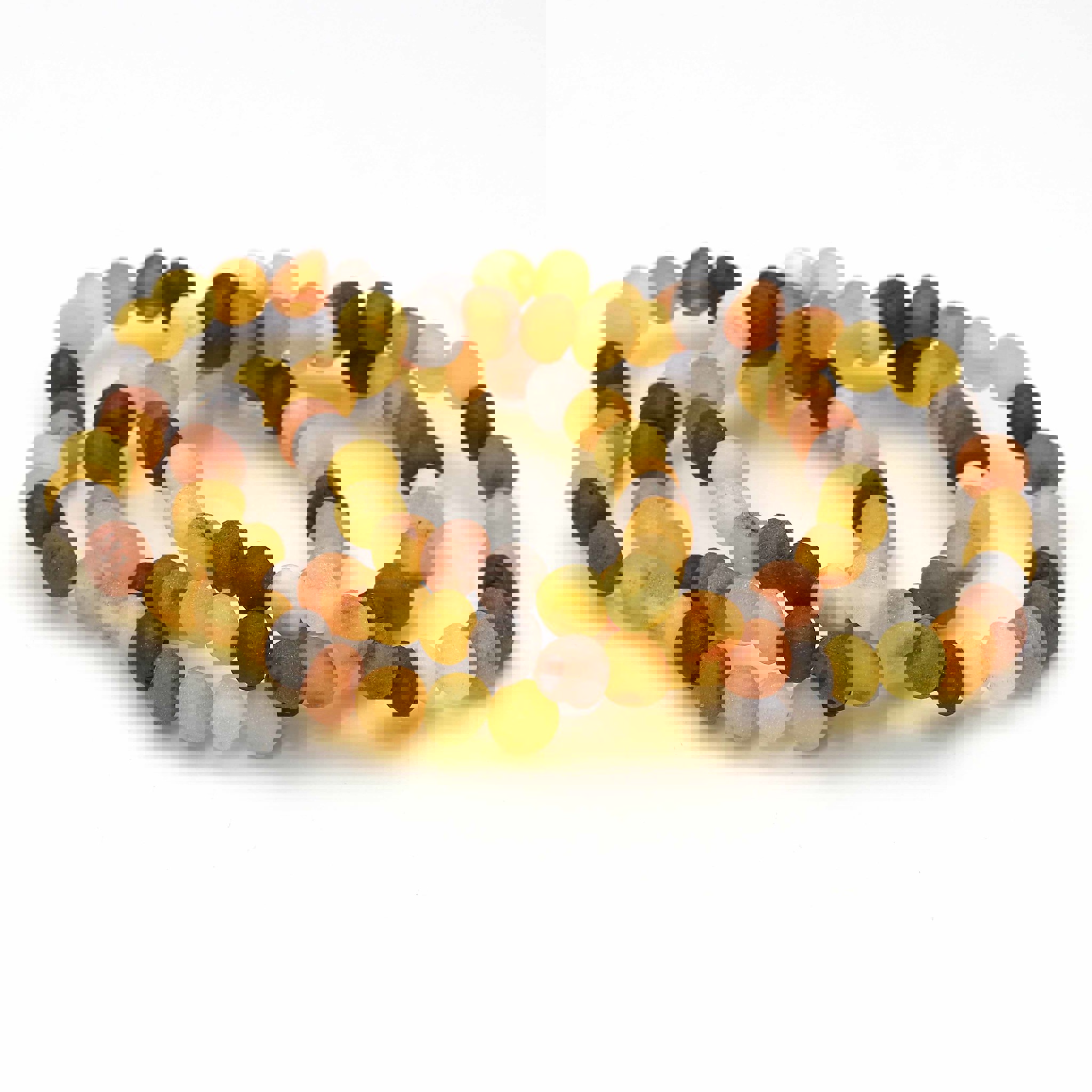 Image de Bracelet de boules d'ambre 12-13mm  