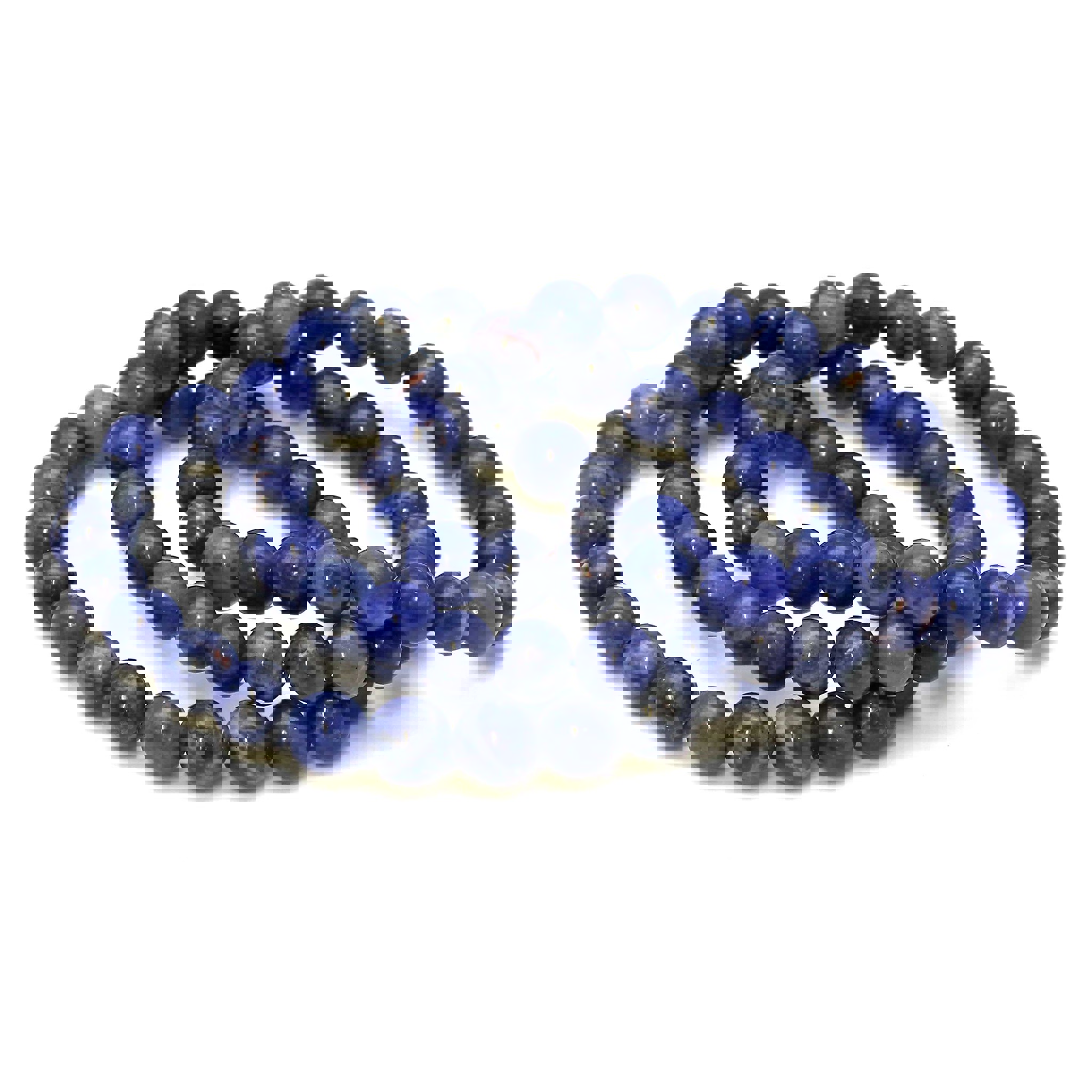 Immagine di Bracciale di perline tonde da 8 mm di Sodalite