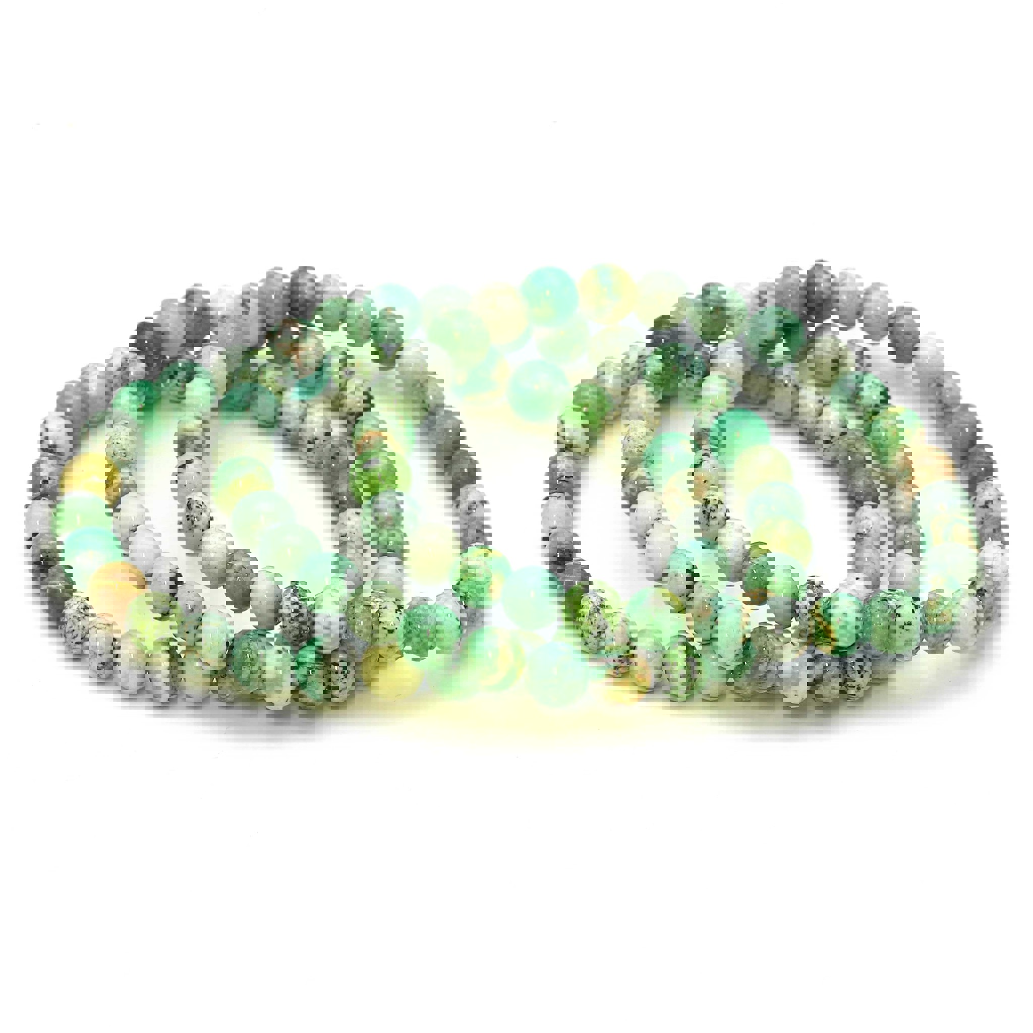 Immagine di Bracciale di perline tonde da 4 a 6 mm