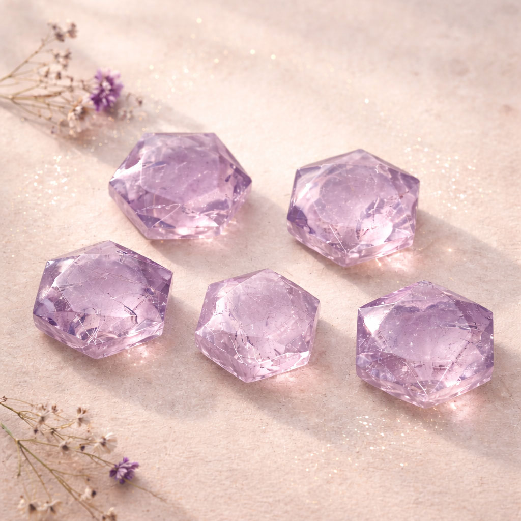 Bild von Amethyst Feen Steine 17-25mm