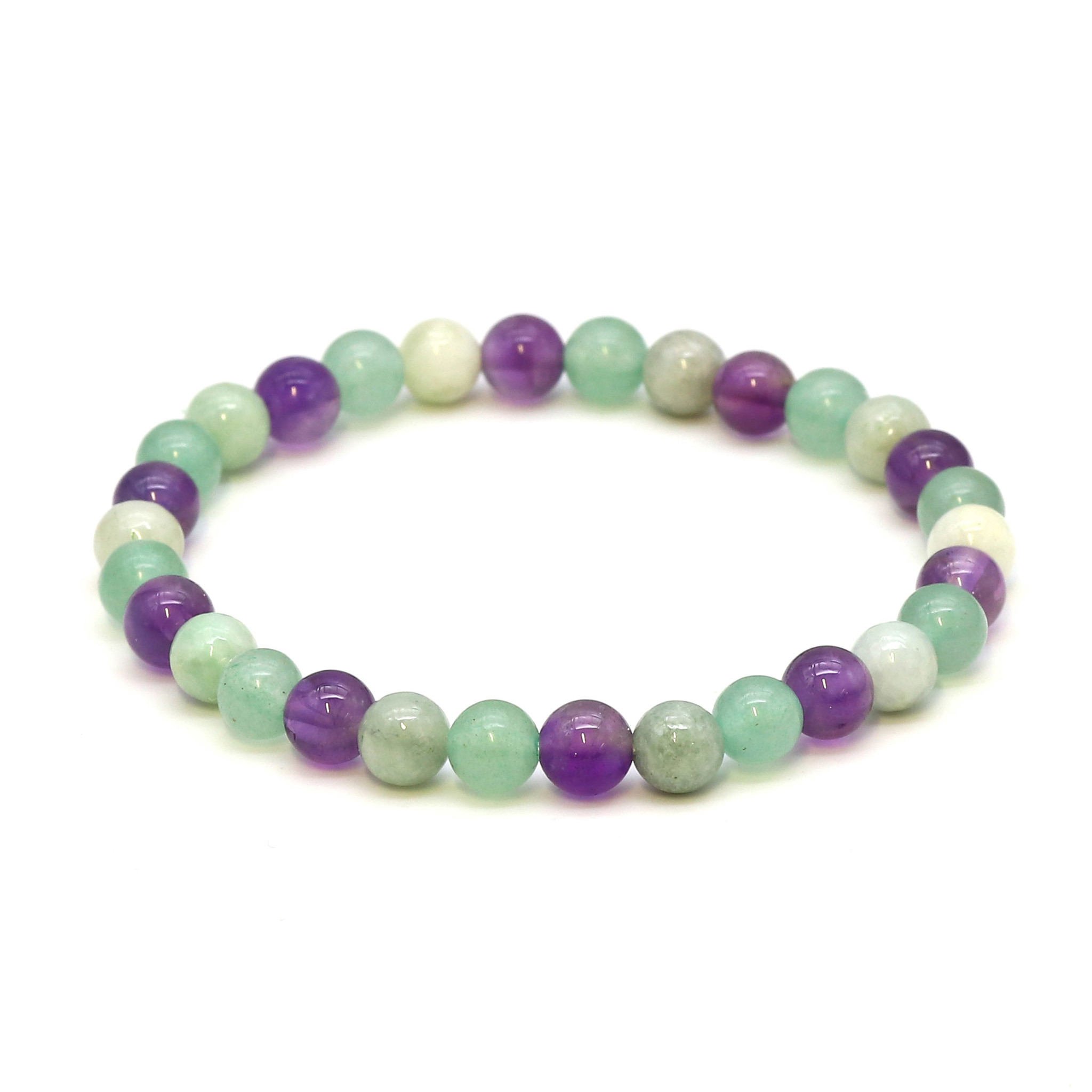 Bild von Sternzeichen Armband Jungfrau  6mm Kugeln