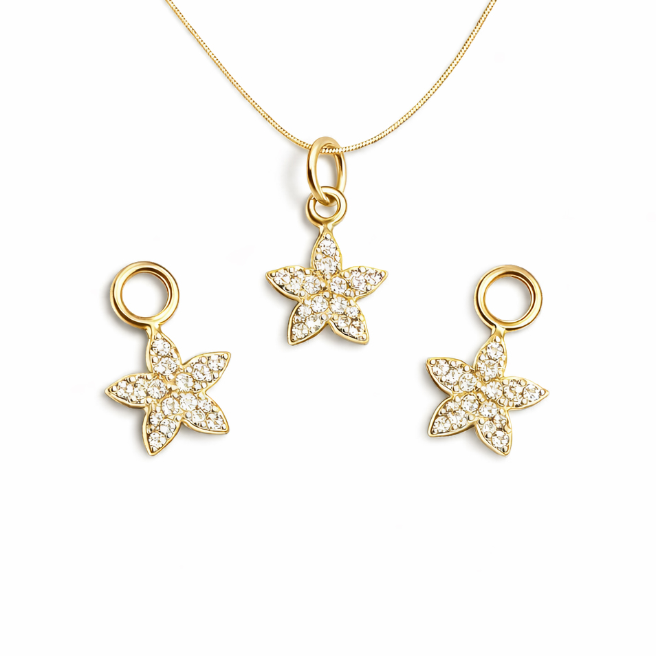 Bild von Lotus-Blume 17x11mm Anhänger