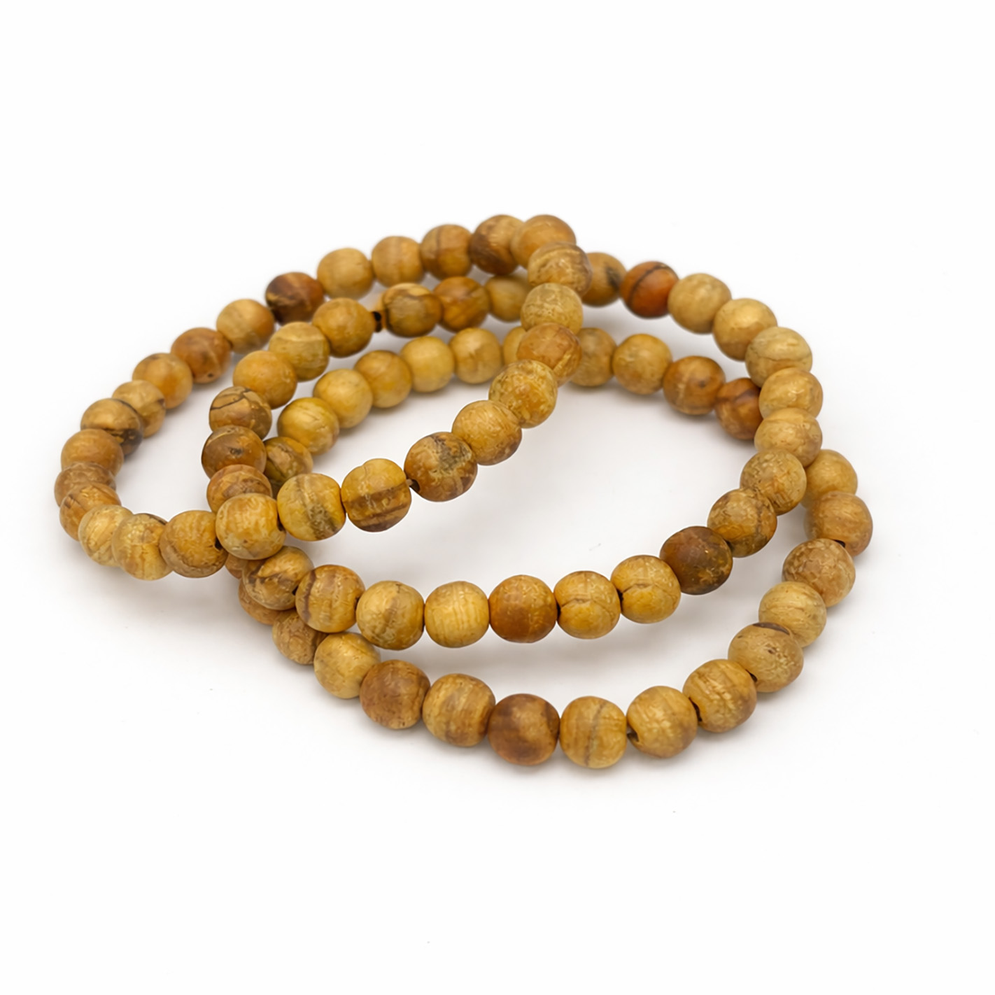 Bild von Palo Santo Kugeln  8mm Armband