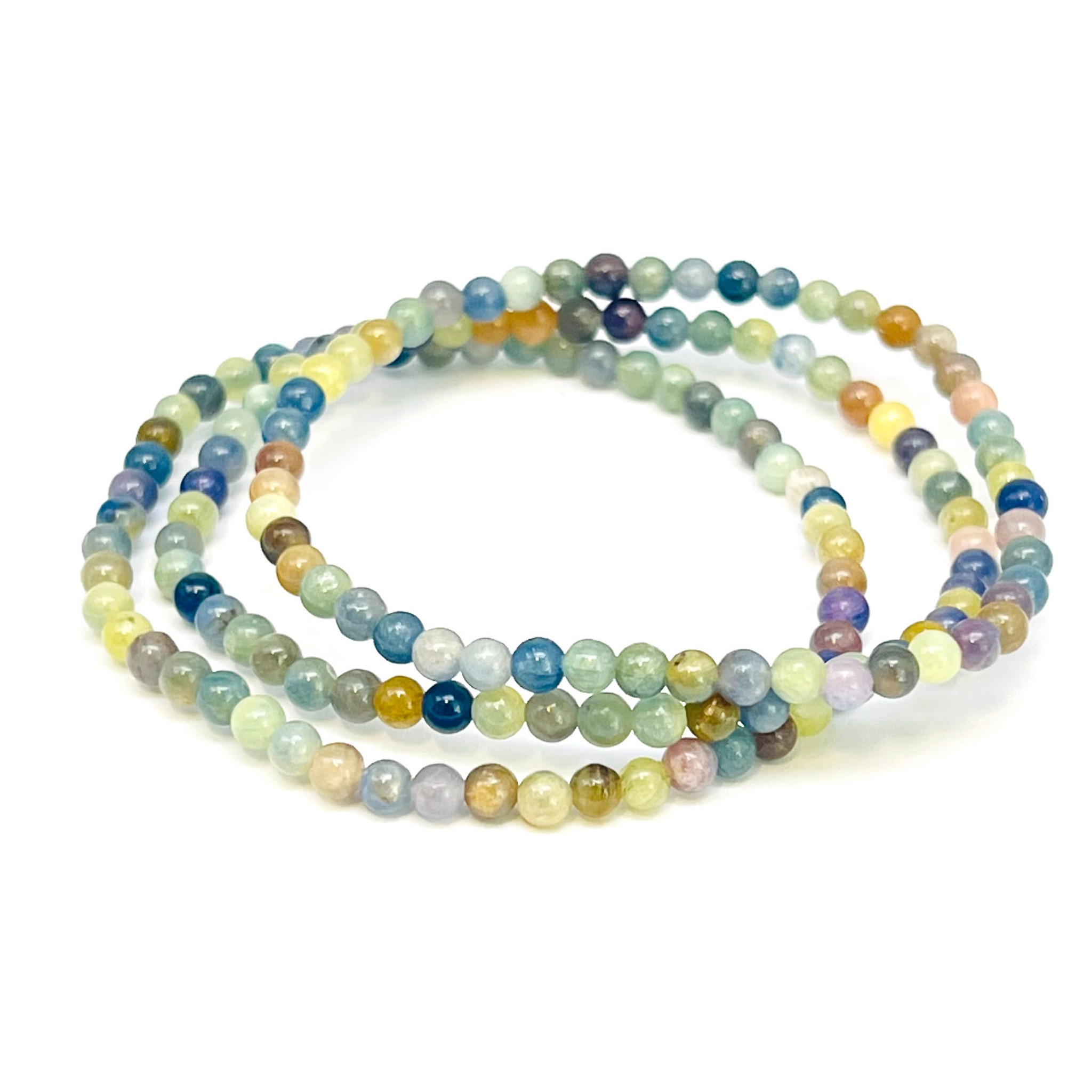 Bild von Saphir Kugeln  3.8-4mm Armband