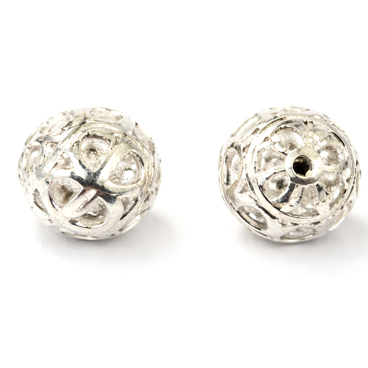 Bild von Kugeln verziert, Silber 925