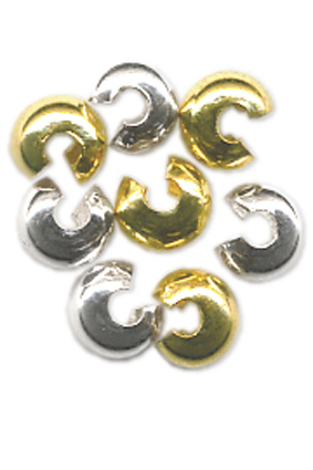 Image de "Crimpcover Silber 925 vergoldet (VE=24Stk)"